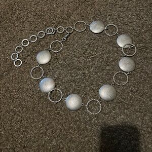 Vintage silver belt
